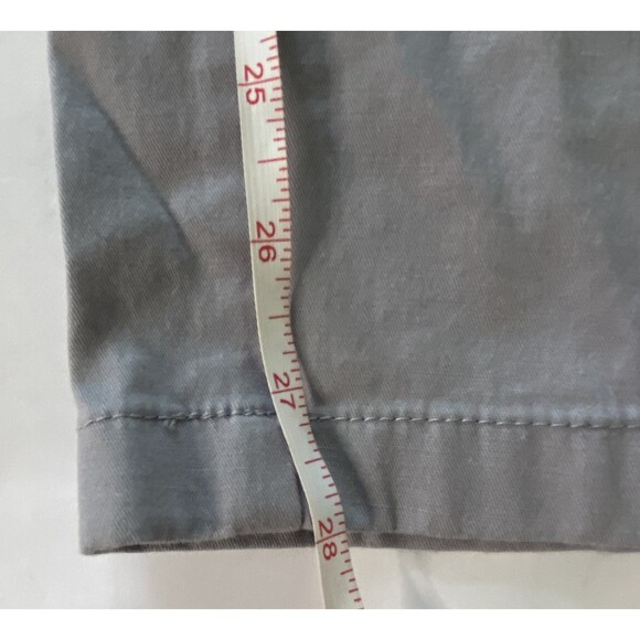 NWT Victor Alfaro Grey Cotton Blend Slim Ankle Pants Lightweight Work Slacks 6 - Picture 11 of 11